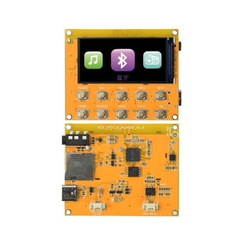 1,9" TFT LCD  MP3 Lossless Decoder Board 76-108MHz FM Radio Multi Frequency Audio Player Module 1