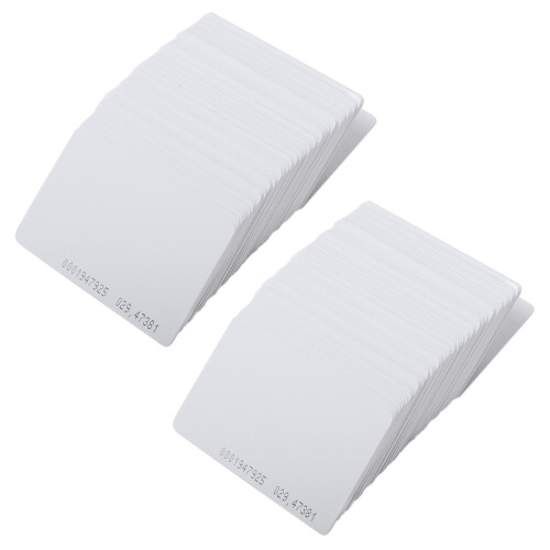 100 Pieces Intelligent Proximity TK4100 125kHz RFID Proximity Card Entry Empty ID Access 1