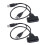 2X USB2.0 to  Adapter Cable 33cm for 2.5 Inch External SSD HDD 1