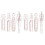 Fashion Illustration Ruler Sketch Template Sewing Ruler Humanoid Pattern Measuring Clothes,A 1