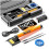 Soldering Iron Kit LED Digital Display Iron Type-C Interface Wireless Soldering Iron Kit Temperature Welding Tool Orange 1