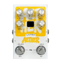 Stereo Reverb Gitaarpedaal, 9 Ruimtelijke Algoritmen, USB Opname, Analoog/Digitaal Bypass voor Elektrische Gitaar