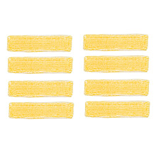 For WV1 WV2 WV5 WV7 Microfiber Window Pads Window Cleaning Machine Spray Bottle Long Nylon Buckle Cloth Yellow
