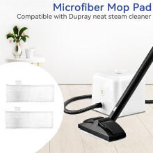 Steam Mop Cloths for Dupray Steamer Steam Reusable Mop Pads Accessories for Multi-Surface Floor 10Pcs