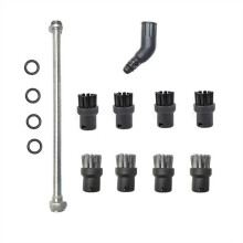 M12 Adapter Conversion & Steam Brush for Steam Cleaner Accessories Replacement Steam Adapter Expandable Parts