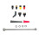 For  M12 Steam Engine Adapter Accessories Adapter Connecting Tube Round Brush 1