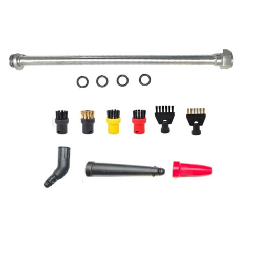 For  M12 Steam Engine Adapter Accessories Adapter Connecting Tube Round Brush 2