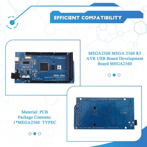 MEGA2560 MEGA 2560 R3 AVR USB Board Development Board MEGA2560 PRO TYPEC for  Expansion Board DIY Kit