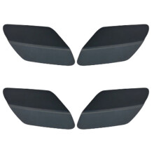 4x Abdeckung für Scheinwerfer-Waschanlage Vorne für die Stoßstange, Ohne Lackierung, 51118067969, für 3er F30 F31 M Sport 2012-2019