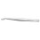 6pcs 5.9 Inch Long Silver Tone Bent Curved Tip Tweezers Forceps Plier Hand Tool 2