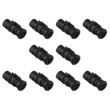 10X Oliekoeler Radiateur Koelvloeistof Expansie Thermostaat Tank voor E46 X3 E53 E83 E85 17111437362