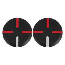 2 Stuks Elektrische Balans Scooter Wielnaaf Afdekking Dop Praktische Slijtvaste Zijkap voor / Pro-Zwart