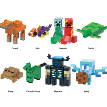 8PCS Minecraft My World Frog Allay MiniFigures Bricks Gifts Fit Lego