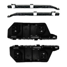 Car Rear Bumper Spacer Bracket with Car Front Bumper Spacer Bracket for Fit JAZZ 2005-2008 GD1 GD3 1.3L 1.5L