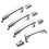 Manual Transmission Speed Sensor 96190708 5S7656 with 4Pcs Chrome ABS Door Outer Handle Covers 2