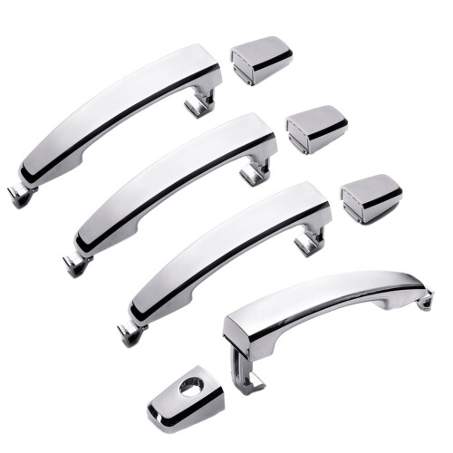 Manual Transmission Speed Sensor 96190708 5S7656 with 4Pcs Chrome ABS Door Outer Handle Covers 1