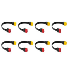 8X New OBD OBD2 Extension Cable Connector for Launch X431 V/Easydiag 3.0/Mdiag/Golo Main 16Pin Male to Female Cable 36cm