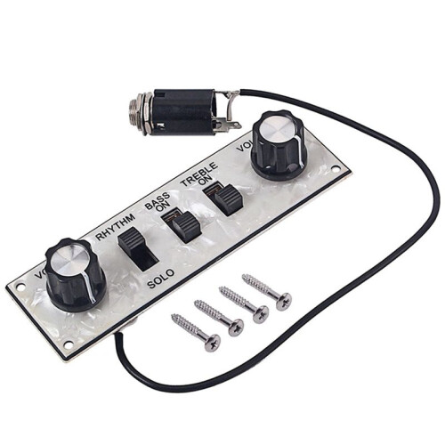 Prewired Width Control Plate Loaded  Wiring Harness Guitar Circuit Board Stringed Instruments Accessories 2