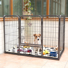 Cozy Pet Heavy Duty Playpen 42" Size Dog Crate Pen 70cm High Dog Cage - ABS Floor HDDP02 + VB42C