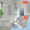 Eco-Friendly Non Slip Bath Mat with Suction Cups for Bathroom Safety 2