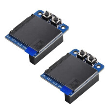 2 Stück PiTFT 1,3" Displaymodul 240x240 Pixel IPS 1,3-Zoll-Display Vollfarb-TFT Zusatzbildschirm für Raspberry Pi