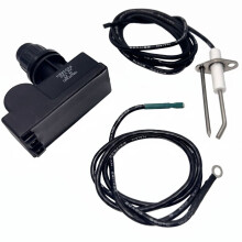 1.5V Dual-Outlet Pulse Ontstekingskit (Inclusief Hoekige Magnetische Ontstekingselektrode) voor Buitenkachels en BBQ Grills