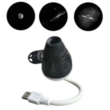 Proiettore Starrys 2-In-1, Luce Notturna LED, Luce Atmosferica, Proiettore di Stelle Regolabile A 360 Plug & per Camera da Letto e Auto A