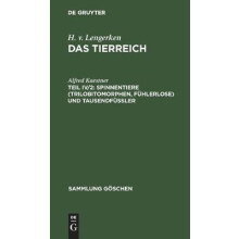 Spinnentiere (Trilobitomorphen, Fühlerlose) und Tausendfüßler
