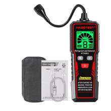 Habotest HT6002 Halogen Leak Detector for AC R134a Refrigerant Gas, 20-200 PPM Detection with Visual Alarm, Minor Leaks