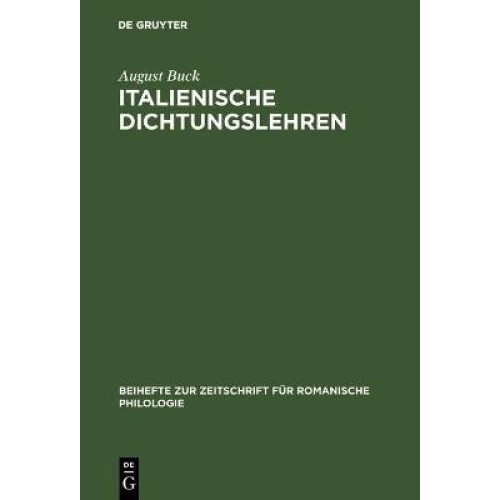 Italienische Dichtungslehren