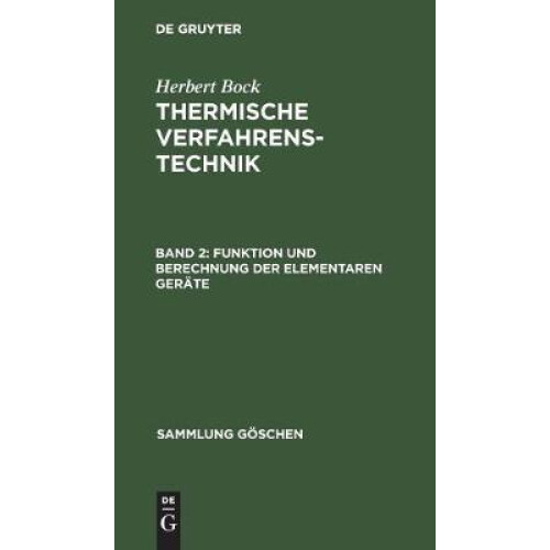 Funktion Und Berechnung Der Elementaren Geräte