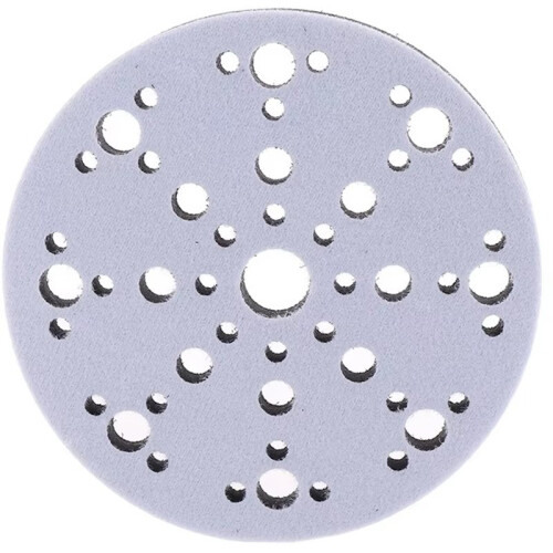 2pack 6Inch 150mm 49-Hole Soft Sponge Interface Pad for Sanding Pads Hook Loop Sanding Discs Sander Backing Pads Buffer 2