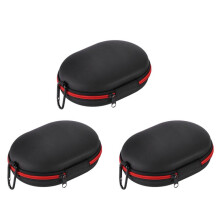 3X Estojo de Transporte Bolsa de Armazenamento de Viagem Protetor de Fones de Ouvido Estojo RíGido de Fone de Ouvido para Solo 2 3 Studio 2.0