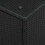 VidaXL vidaXL Side Table Black 35 x 35 x 70 cm Poly Rattan 3