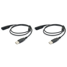 2X Cabo de Programação USB para MOTOTRBO DP2400 DP2600 XiR P6600/P6608/P6620/E8600 Cabo de Gravação de Rádio