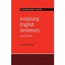Analysing English Sentences by Andrew Radford Hardcover Book