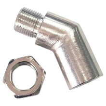 Precision-Crafted M 18 X1.5mm Extender 135 Degree Bung Extension Spacer for Secure Connection