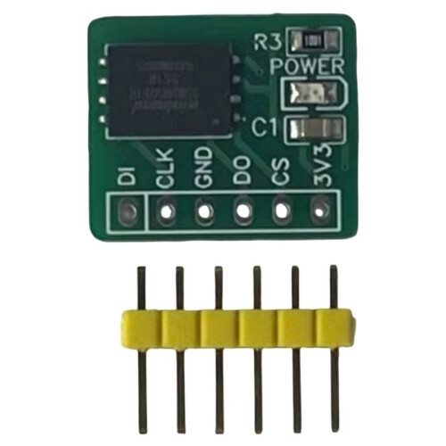 W25N01GVZEIG NAND Flash Storage Module (1 Gbit SPI) - Compatible for STM32 Module
