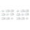 18PCS Clouds Decorations for Ceiling, Cotton Simulation Hanging Cloud Decoration, 3D Artificial Clouds Props 1
