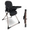 My Babiie MBHC2 Compact Folding Highchair - Rose Gold Black 1