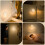 Motion Sensor LED Night Light with 4 Facial Expression Dimmable Hallway Light Rechargeable LED with Timer 1PCS 1