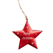 Wrought Iron Christmas Tree Pendant Star Bell Christmas Party Home Decoration Pendant A