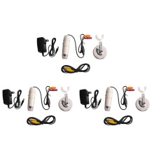 3pcs 400X-1000X USB Microscope Professional Coms Sensor TV/AV Interface Digital Microscope for Electronics US Plug