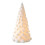 Ceramic Christmas Tree with Light, Vintage Porcelain Lighted Decor for Holiday B 1