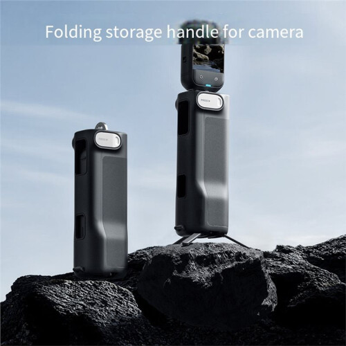Foldable Utility Handle -Sized Grip Desk Tripod Stand Support for Insta 360 X5 X4 Accessories Stable Shooting Holder 1