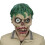 Masque de zombie d'Halloween avec un visage pourri 1