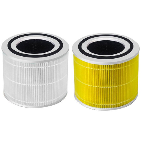 Air Purifier Replacement Filter for LEVOIT Core 300, Core 300S, 3-In-1 HEPA Filter, High Efficiency Activated Carbon, 1