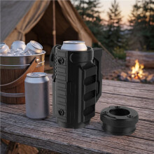 Hidden Can Stash for Soda Beer Water Bottle Dual Can Rack for Sports Events Parties & Outdoor Use