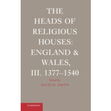 The Heads of Religious Houses Hardcover Book
