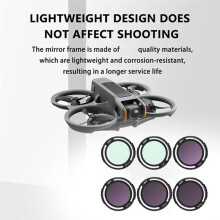 JSR JUNESTAR Lens Filters for Avata2 Drone UV CPL ND8 ND16 ND32 ND64 Filter Professional Photography Accessory